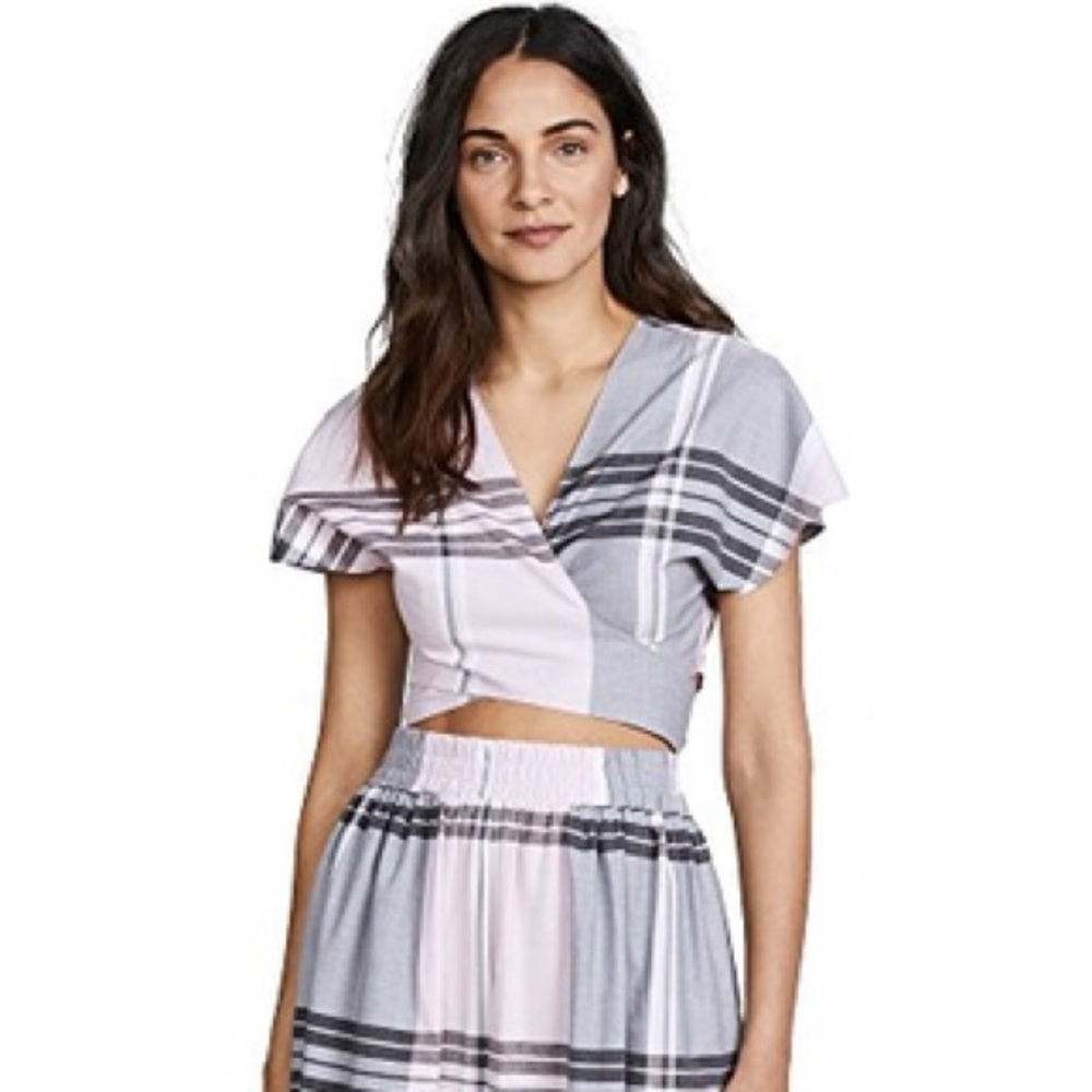 Mara Hoffman Wrap Top xs s Anthro Urban Rachel Comey